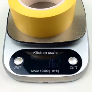 1 Cuộn băng keo dán nền màu vàng băng dính dán sàn rộng 4.7cm dài 33 mét - Út Lớn