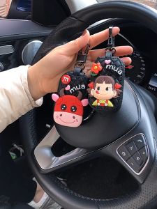 Túi đựng Chìa Khóa Xe ô TôXe Máy Doremonkitty Bằng Da Nhiều Màu - Bao Khoá Học Sinh [Siêu Rẻ]