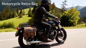 Universal Large Motorcycle Bag Vintage Removable Waterproof Inner Bag Travel Motorbike Luggage Shoulder bag Tool Bag Riding Bag