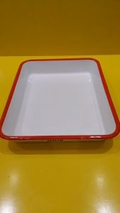 Khay men nội địa Nhật size 23x29cm (mã 1017) Dùng được bếp từ