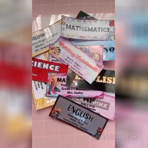 SUBJECT STICKER LABEL