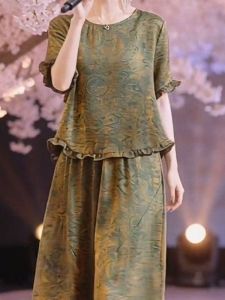 QIAOXIZI | Loose Fitting Slim Fashionable Suit Set