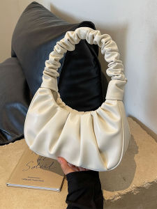 Fashionable Underarm Bag Womens Shoulder Bag High-End Sensation Small Crowd Design New 2025 Trendy Handbag PU Soft Surface