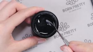 BORN PRETTY Non-Stick Hand Extension Gel Nail Polish 15ml 3D Shaping/Sculpting/Carving Milky Jelly UV/LED Nail Art Hard Gel