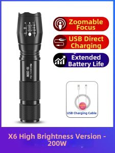 HUANCHI | High-brightness Portable Rechargeable Flashlight