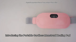 Sabuk Istana Panas Pijat Panas Panas Sabuk Pijat Penghangat Menstruasi | Kompres Hangat Haid Portabel Untuk Kram Dan Sabuk Pijat Panas Nirkabel Isi Ulang USB