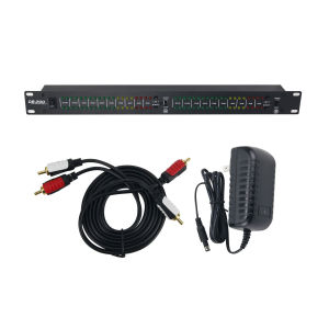 Sound Control Music Level Indicator LED Volume Level Display Audio Music Spectrum DB200 Black