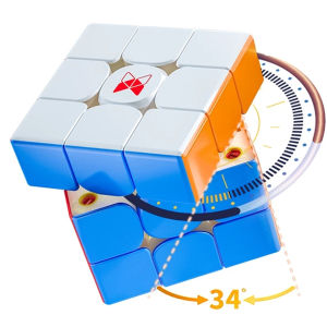 QiYi XMD Tornado V3 M 3x3x3 Maglev Magnetic Magic Cube Professional 3x3 Speed Puzzle 3×3 Childrens Toy Cubo Magico Gift