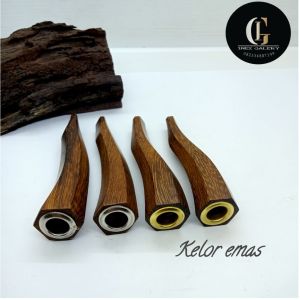 Cangklong pipa once varian segi delapan 7cm kayu galih asem stigi kelor hitam Cendana wangi gaharu kalimosodo kelor emas V1