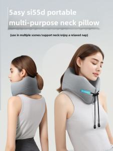 Ghế Ngủ Hình Chữ U Bằng Mút Nhớ Hình Dạng Cho Chuyến Đi Tàu Cao Tốc Dài Ngày Máy Bay Du Lịch Đệm Cổ Di Động Chống Mỏi Cổ