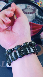 Natural Medicine King Stone Bracelet & Shou Pai