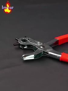 Heavy Duty Leather Punch Plier Belt Hole Maker Hand Puncher Penebuk Lubang Tali Pinggang Jam Tangan