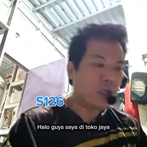 S126 HEADSET 2 CHANNEL GANTI FREKUENSI SH 2H MIC CAS CASAN MICROPHONE PASANG WIRELESS CAS CHAS