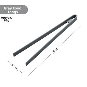 onlycook | Heat-Resistant Silicone Food Clip Barbecue Tongs