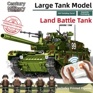 JIAAI | Large Assembled Tank Building Blocks Toy