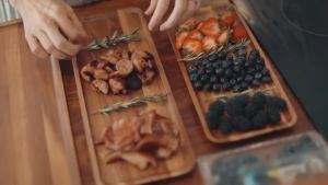 3 Charcuterie BoardsServing plateWood plate/Wood trayTray for food PlatterCharcuterie board set