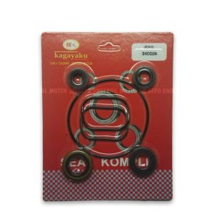 Seal Komplit Shogun (7 biji) Kagayaku - Oli Sil Kit Karet Mesin Paket Lengkap Suzuki Shogun 110 lama