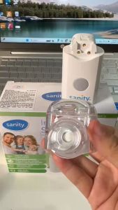 (HỏaTốc1h) Cốc xông khí dung thay thế Sanity AP-2717 Pro cốc đựng thuốc máy xông mũi họng Sanity phụ kiện máy xông