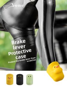 Bone | Cute Decorative Anti-Scratch Silicone Handlebar Protectors for Road Bike