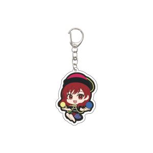 Bandai | Touhou Project Acrylic Móc Khóa 55MM Anime Game Móc Khóa Có Hình Hakurei Reimu Kirisame Marisa Izayoi Sakuya Konpaku Youmu Món Quà Dễ Thương Sưu Tập