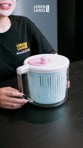 Dụng Cụ Quay Rau Lebenlang RR01 – Rổ Vắt Rau Củ Quả Tiện Dụng Cho Gia Đình