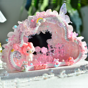 Angel Rainbow Cloud Sea Night Lamp Childrens Makeup Mirror Decoration Handmade Store Educational DIY Toy for Kids