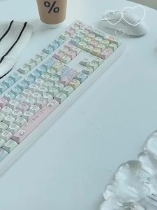 Soft Cloud Gel Wrist Rest with Hand Wrist Support Cute Non Slip Office Desk Accessories for Comfort Pain Relief PC