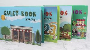 Quiet Book for kids Montessori Busy Book DIY Toddlers cognition fun sticker book Early Learning Education Toys Habits Knowledge Developing Preschool Activity Book for kids Gifts 3-6 years old