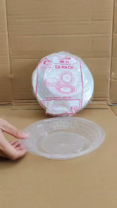 SB-61 จานกลมพลาสติก 7 นิ้ว PP. ยี่ห้อSB (ยกลัง) 500 ใบ