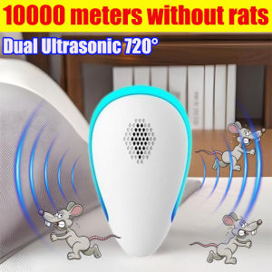 1000 meters without rats Rat repellent ultrasonic More powerful than a cat No more rats after use Low noise no radiation mouse repellent perangkap tikus