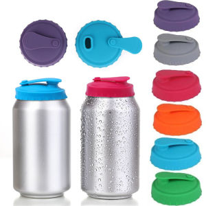 YESPERY Reusable Beverage Can Covers Beverage Can Lids Soda Lid Protectors Can Silicone Sealing Bottle Cap Leak-proof Sealing Lid