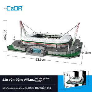 CaDA | Mô Hình Sân Vận Động Bằng Khối Xây Dựng