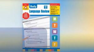 Evan Moor Daily Language Review Worksheet: แบบฝึกหัดพัฒนาทักษะการใช้ภาษา