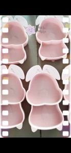Piring Silikon Anak BPA FREE Motif lucu motif kelinci bunny