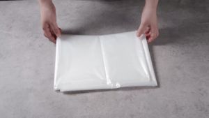 Bao Bì Nệm Cỡ Lớn Chống Bụi Chống Ẩm Làm Từ Màng Nhựa Dùng Để Vận Chuyển Và Bảo Quản Thân Thiện Với Môi Trường Có Thể Gấp Gọn.