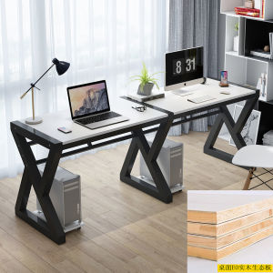 Modern Minimalist Two-Person Computer Desk Desktop For Home Pink E-Sports Bench Desk Economical Desk Writing Desk