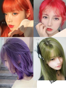 Green Emperor Hair Dye Wax Polish Purple Red Green Blue Orange Grey Fade out New 2025 Model Hair Coloring Wax Cream