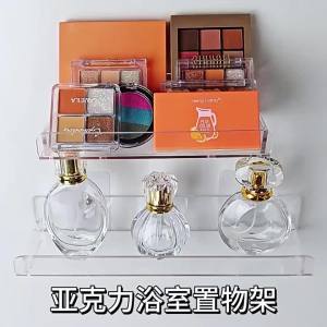 XYBP | Acrylic Drilling-Free Customized Shower Hanging Shelf