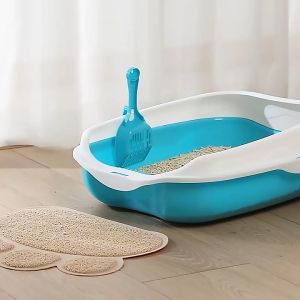 Newyorkbigsale กระบะทรายแมว ห้องน้ำแมว แถมฟรี!! ที่ตักทรายแมว No.Y1668