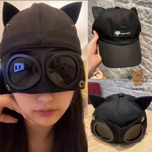 หมวกแก็ป พร้อมส่ง หมวดวินเทจ หมวกแฟชั่น หมวกทหาร หมวกเบสบอลนักบิน 5 สี