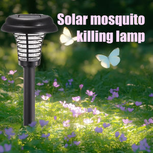 Outdoor Waterproof Mosquito Lights Trapping Lantern Lamp Light Solar Insecticide Light Outdoor Yard Mosquito Killer Lamp