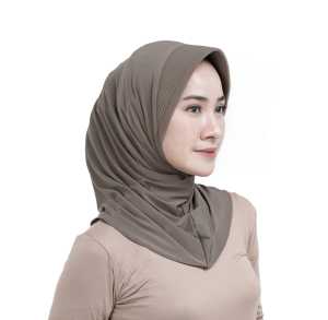 Hijab Sport Murah / Jilbab Kekinian Olahraga Santai / Hijab instan / Hijab Sport Kerudung Olahraga Jilbab Sport Pet Antem Hijab Instan Untuk Renang Dan Olahraga Hijab M L Coklat Navy Putih - Lazada