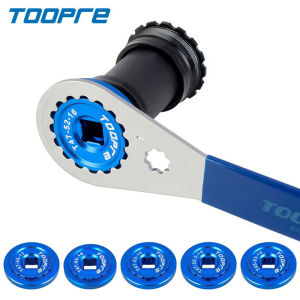 TOOPRE | TOOPRE Aluminum Alloy BB Bottom Bracket Removal Sleeve Tool T45/T47 Bottom Bracket CNC Precision Anodized Blue Anti-Slip Teeth