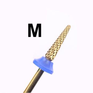 2.35mm Shank Diameter Titanium-Coated Small-Head Solid Tungsten Carbide Grinding Bit