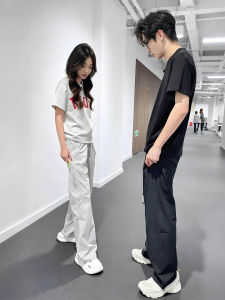 OUMULONG | Mens Breathable Quick-dry Ice-silk Sport Pants