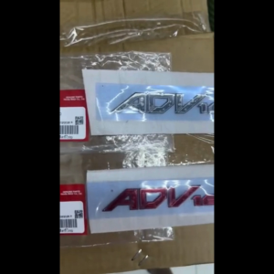 HONDA GENUINE ADV 160 EMBLEM RED GRAY FOR ADV 160