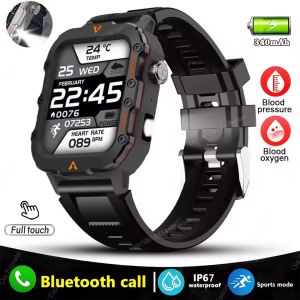 2025 New LED Mens Smartwatch Bluetooth Talking Smartwatch Multi Sport Mode Health Monitor Outdoor Sport Smart Watch For Android
