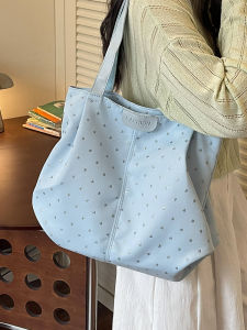Heart Polka Dots Tote Bag