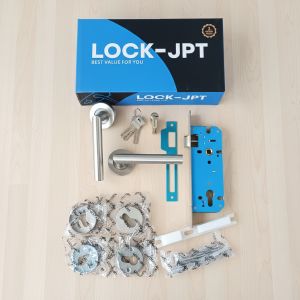 Kunci Pisah JPT J31 SS / Kunci Pintu Besar Stainless / Handle Pintu Stainless Fullset / Kunci Pintu Stainless / Lever Handle Set / Kunci Pisah Stainless