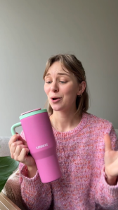 Kambukka Rio 950ml Insulated Tumbler Telescopic Straw Stainless Steel BPA Free Water Proof